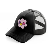 wow black trucker hat