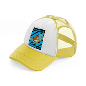 squirtle yellow trucker hat