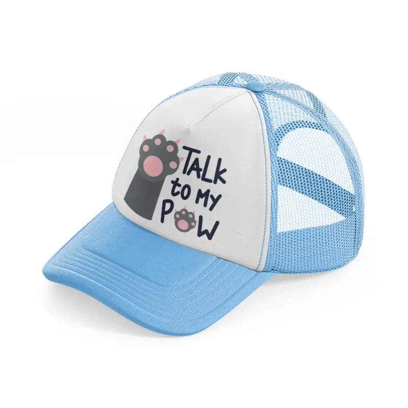 cat (2)-sky-blue-trucker-hat