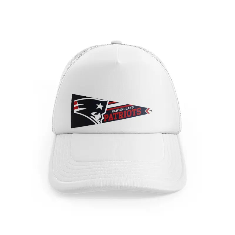New England Patriots Flagwhitefront-view
