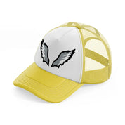 philadelphia eagles wings-yellow-trucker-hat