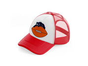 chicago bears ball-red-and-white-trucker-hat