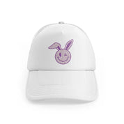 Smiley Bunny Leopard Printwhitefront view