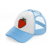 retro elements 46 sky blue trucker hat