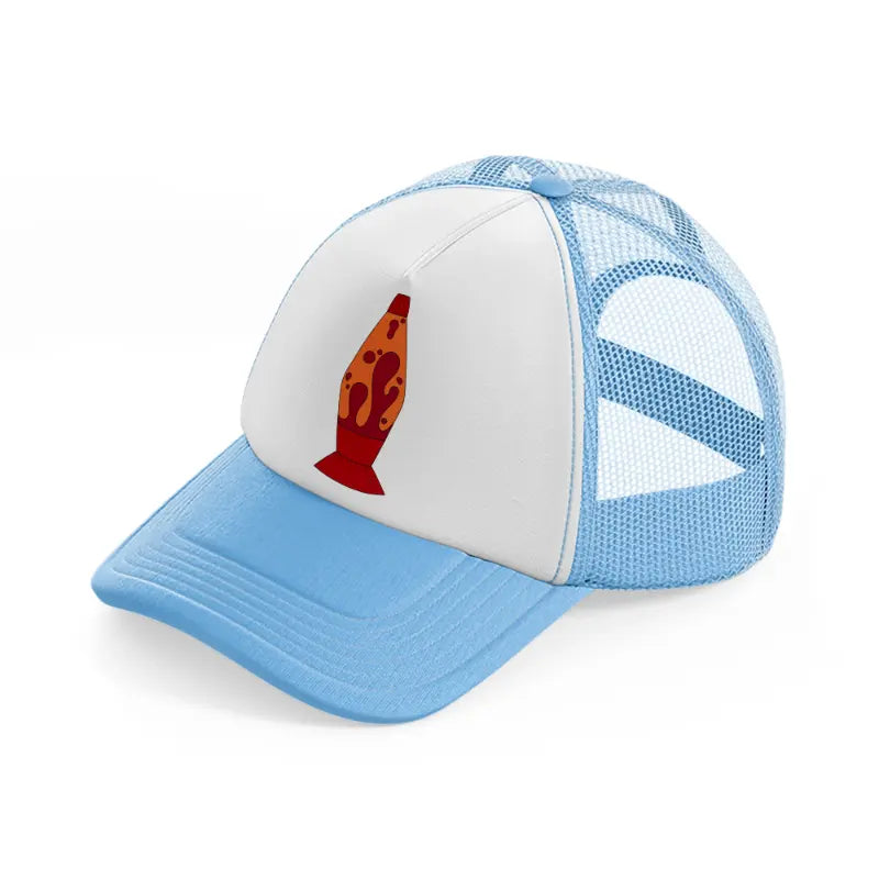 groovy elements-32-sky-blue-trucker-hat