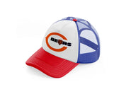 chicago bears logo-multicolor-trucker-hat