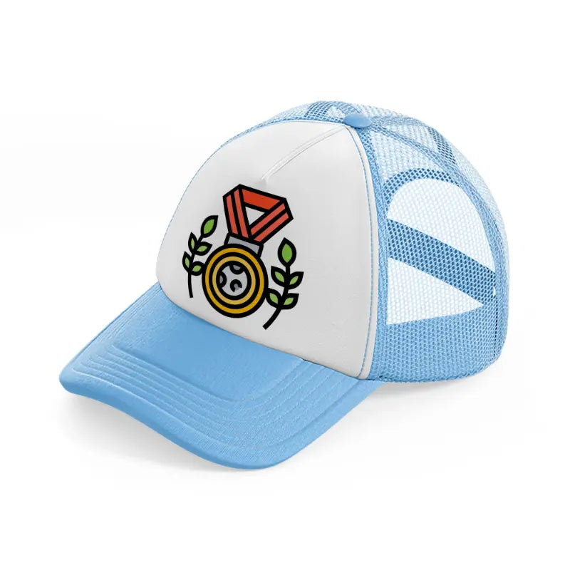 medal-sky-blue-trucker-hat