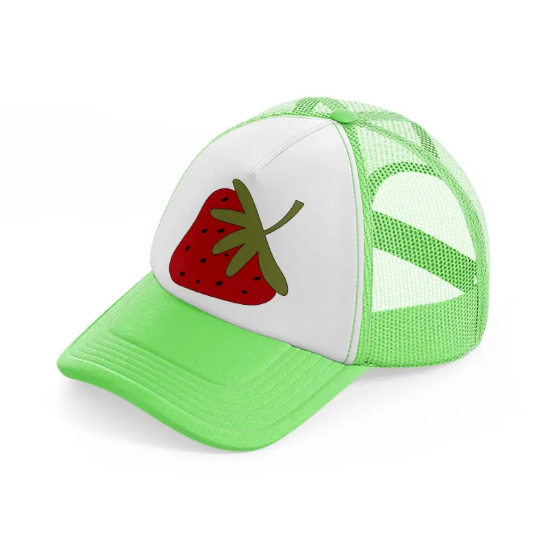 groovy elements-53-lime-green-trucker-hat