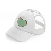 green heart-white-trucker-hat