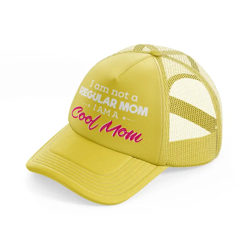 a-gold-trucker-hat