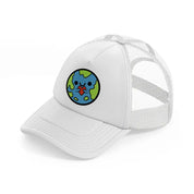 earth love-white-trucker-hat