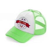 est. 1776-01-lime-green-trucker-hat