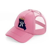 kansas city royals supporter-pink-trucker-hat