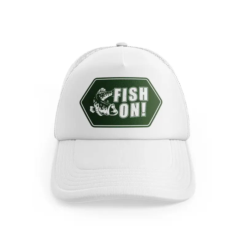 Fish On! Greenwhitefront-view