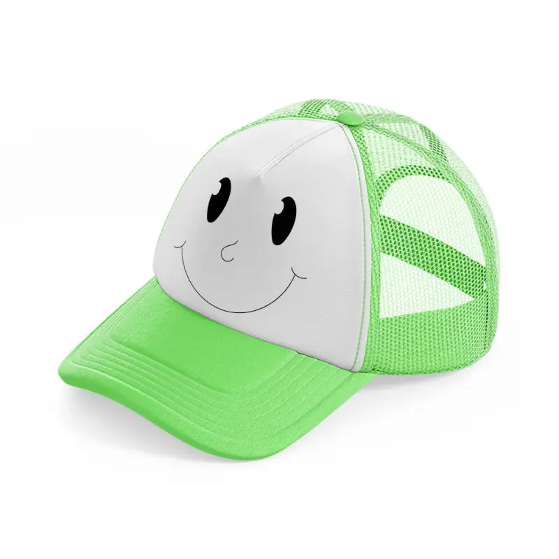 groovy elements 62 lime green trucker hat