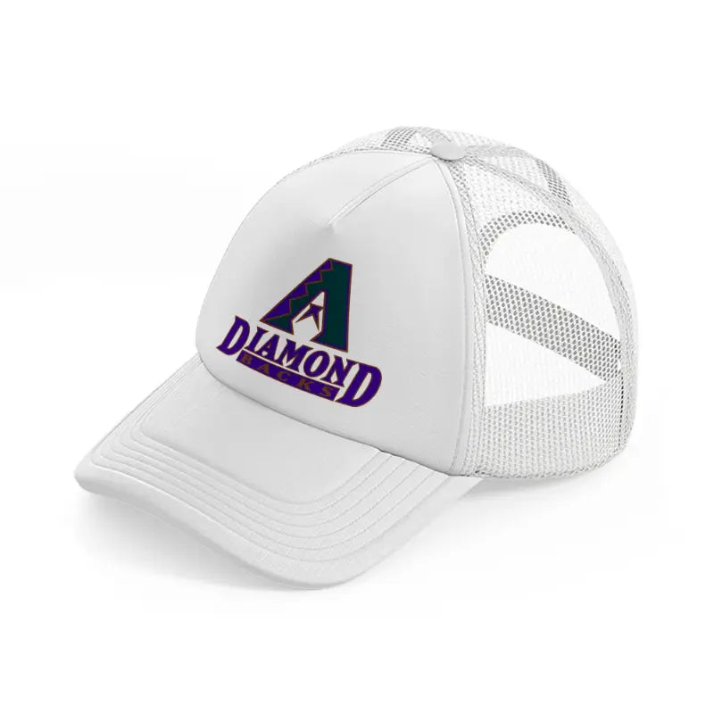 arizona diamondbacks vintage-white-trucker-hat