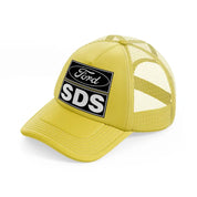 ford sds gold trucker hat