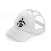 fish hook-white-trucker-hat