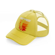 golf player retro-gold-trucker-hat