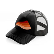 groovy shapes 15 black trucker hat