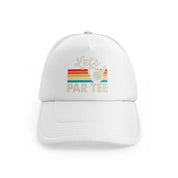 Let's Par Tee Retrowhitefront view