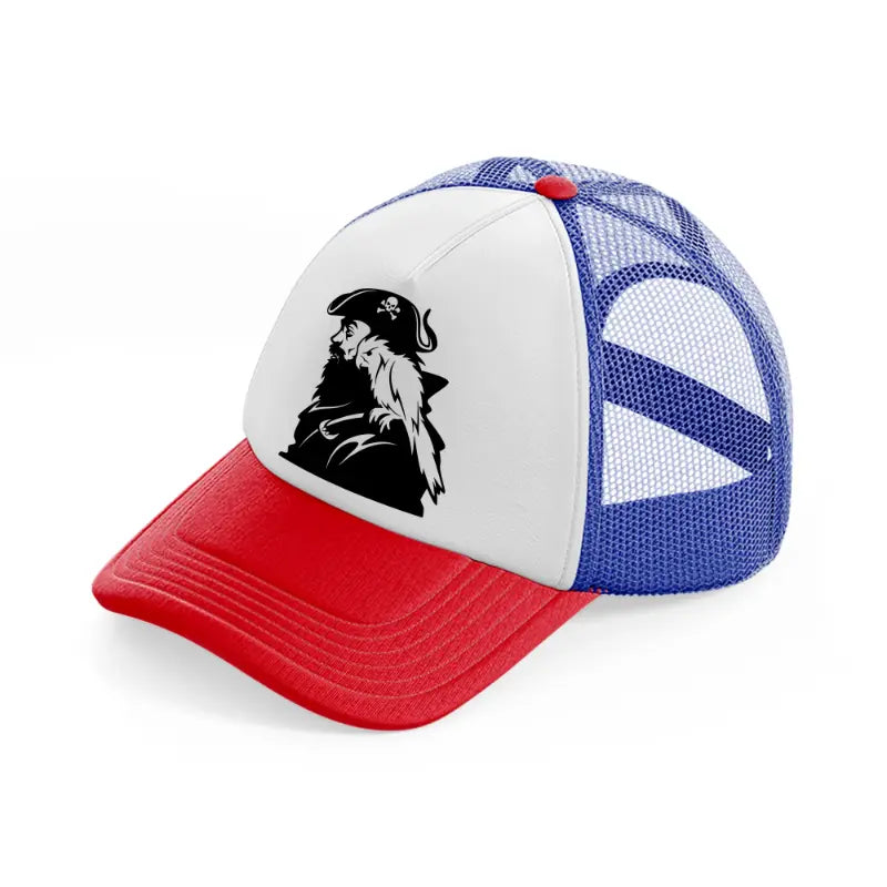 pirate with cacatua-multicolor-trucker-hat