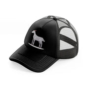 022 goat black trucker hat