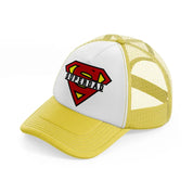 super dad color-yellow-trucker-hat