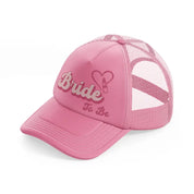 untitled 1 2 pink trucker hat