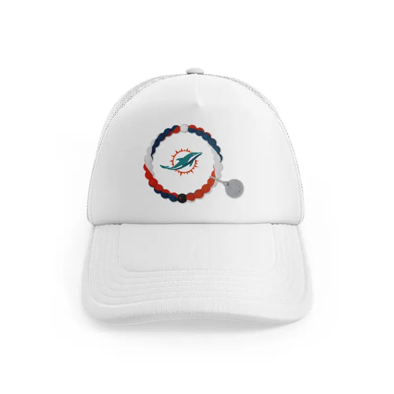 Miami Dolphins Fanwhitefront-view
