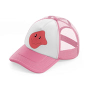 groovy elements-60-pink-and-white-trucker-hat