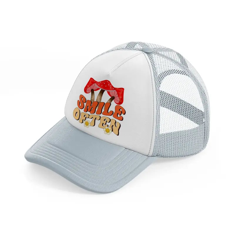 untitled 10 grey trucker hat