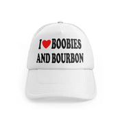 I 3 Boobies And Bourbonwhitefront-view