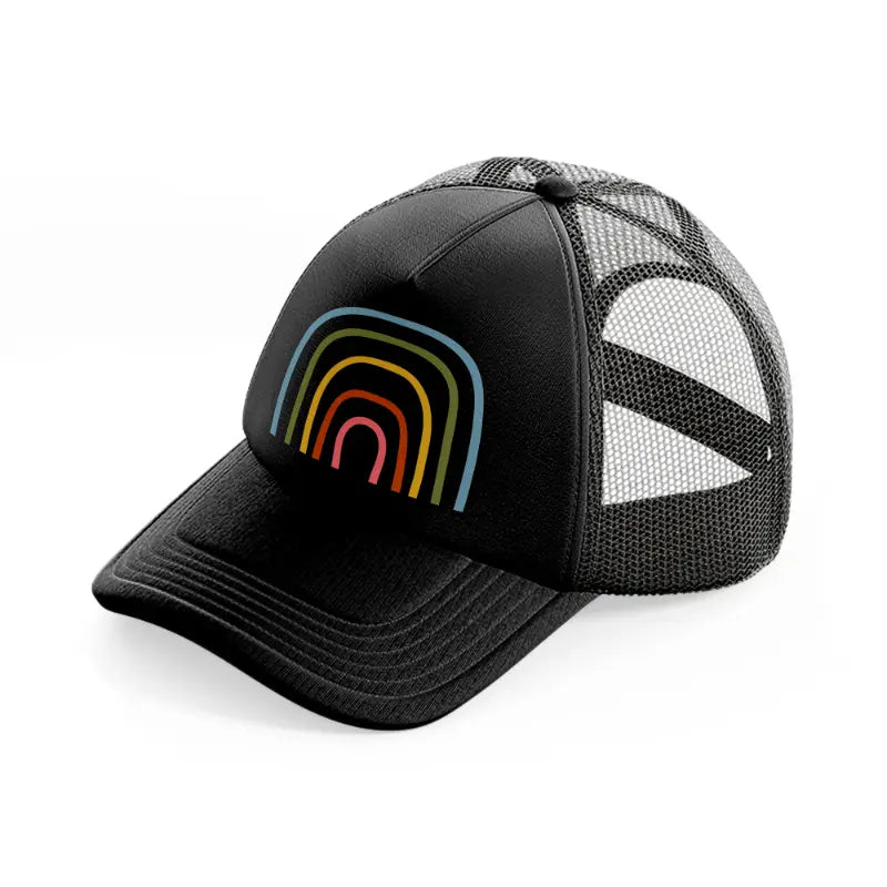 groovy shapes-06-black-trucker-hat