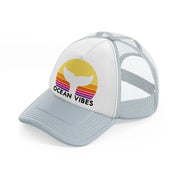 ocean vibes-grey-trucker-hat