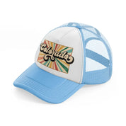 colorado sky blue trucker hat