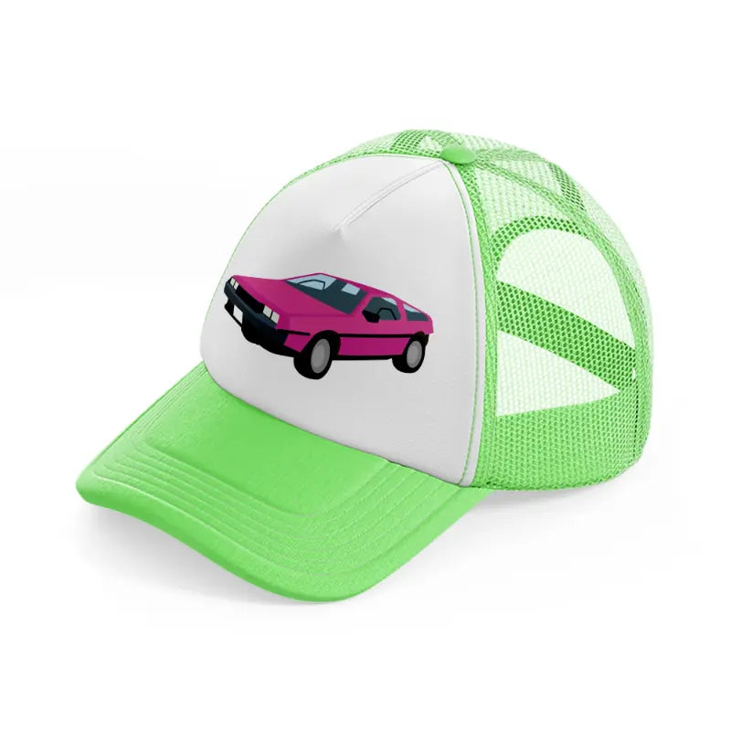 80s megabundle 03 lime green trucker hat