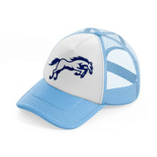 indianapolis colts emblem-sky-blue-trucker-hat