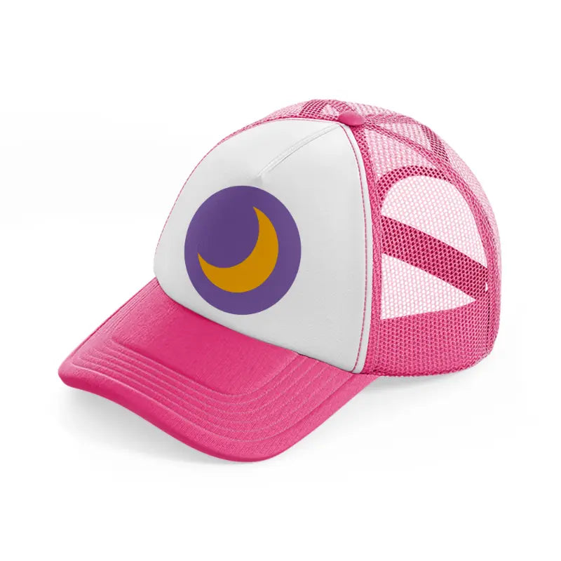 groovy-60s-retro-clipart-transparent-30-neon-pink-trucker-hat
