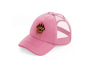 bear paw chicago bears-pink-trucker-hat