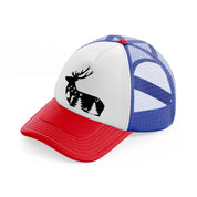 hunting symbol-multicolor-trucker-hat