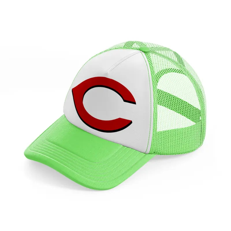 c from cincinnati-lime-green-trucker-hat
