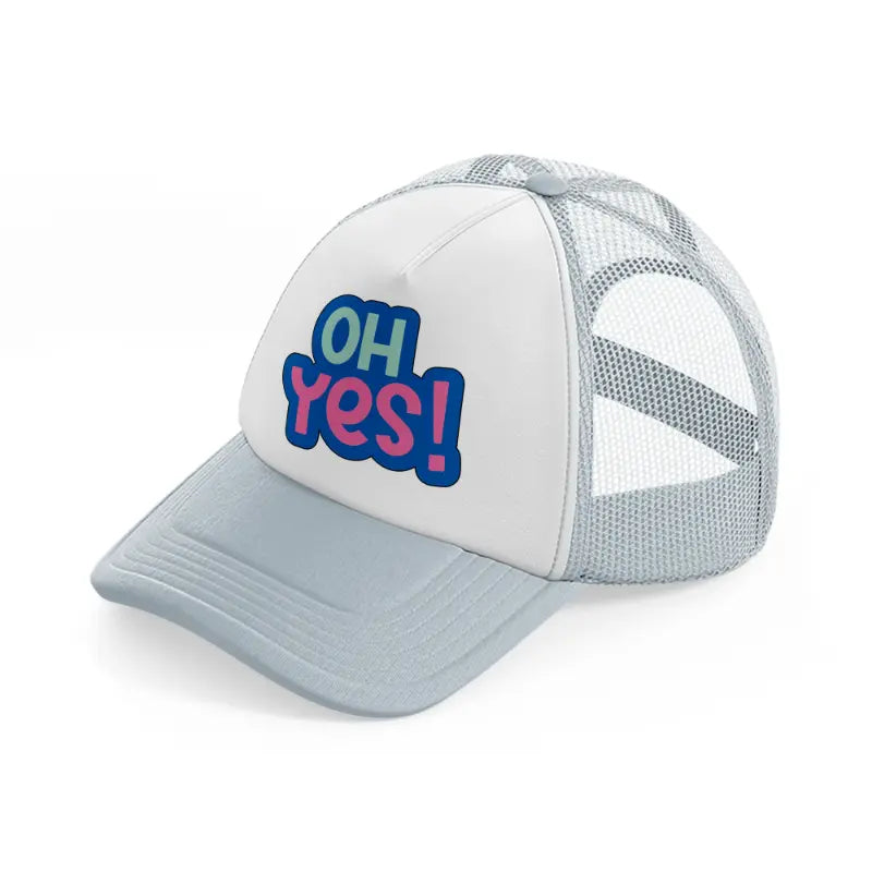 love quotes 16 grey trucker hat