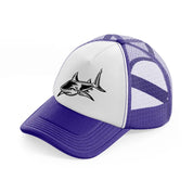 shark-purple-trucker-hat