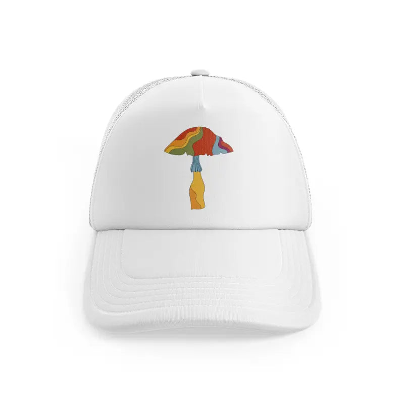 floral elements-03-white-trucker-hat