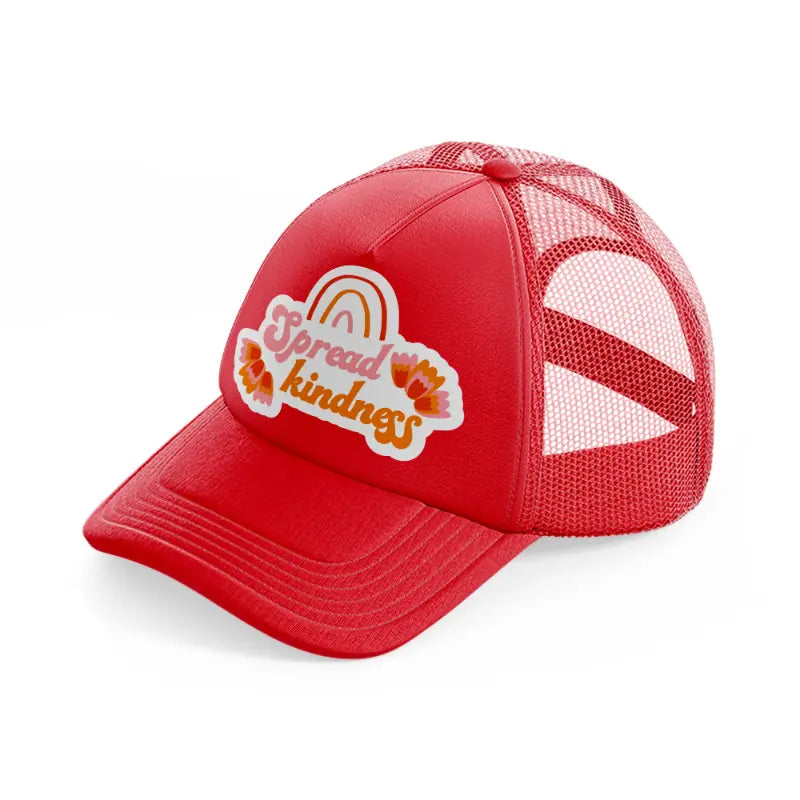 retro positive stickers (3)-red-trucker-hat