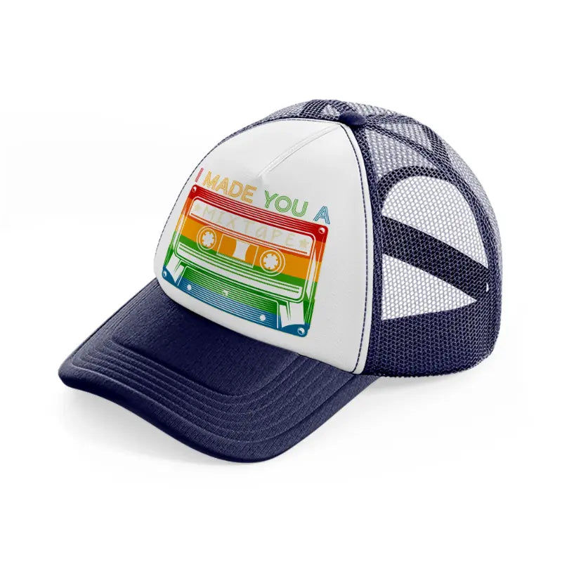 quoteer-220616-up-02-navy-blue-and-white-trucker-hat