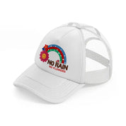 png white trucker hat