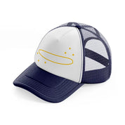 star aura-navy-blue-and-white-trucker-hat