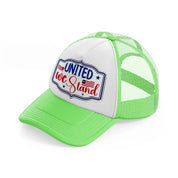 united we stand-01-lime-green-trucker-hat